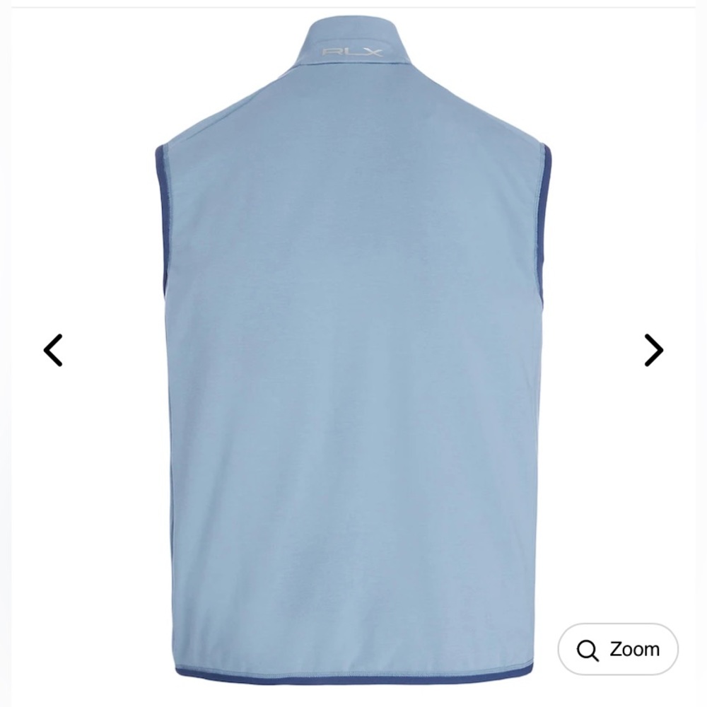NWT RLX RALPH LAUREN MEN
Stretch French Terry Vest Blue - Picture 4 of 8